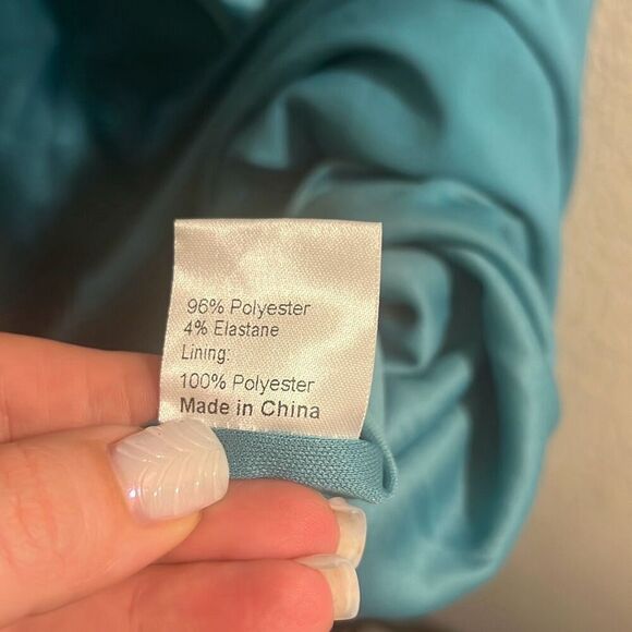 ✨PRINCESS POLLY CELENA MIDI DRESS SZ 12 BLUE✨ - Picture 13 of 13